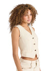 Selene Vest - Oatmeal