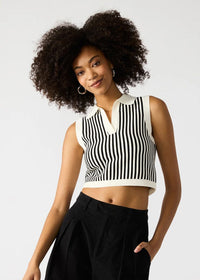 Amery Sweater - Black & White