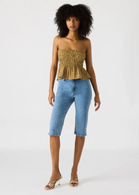 Cambria Top - Deep Olive