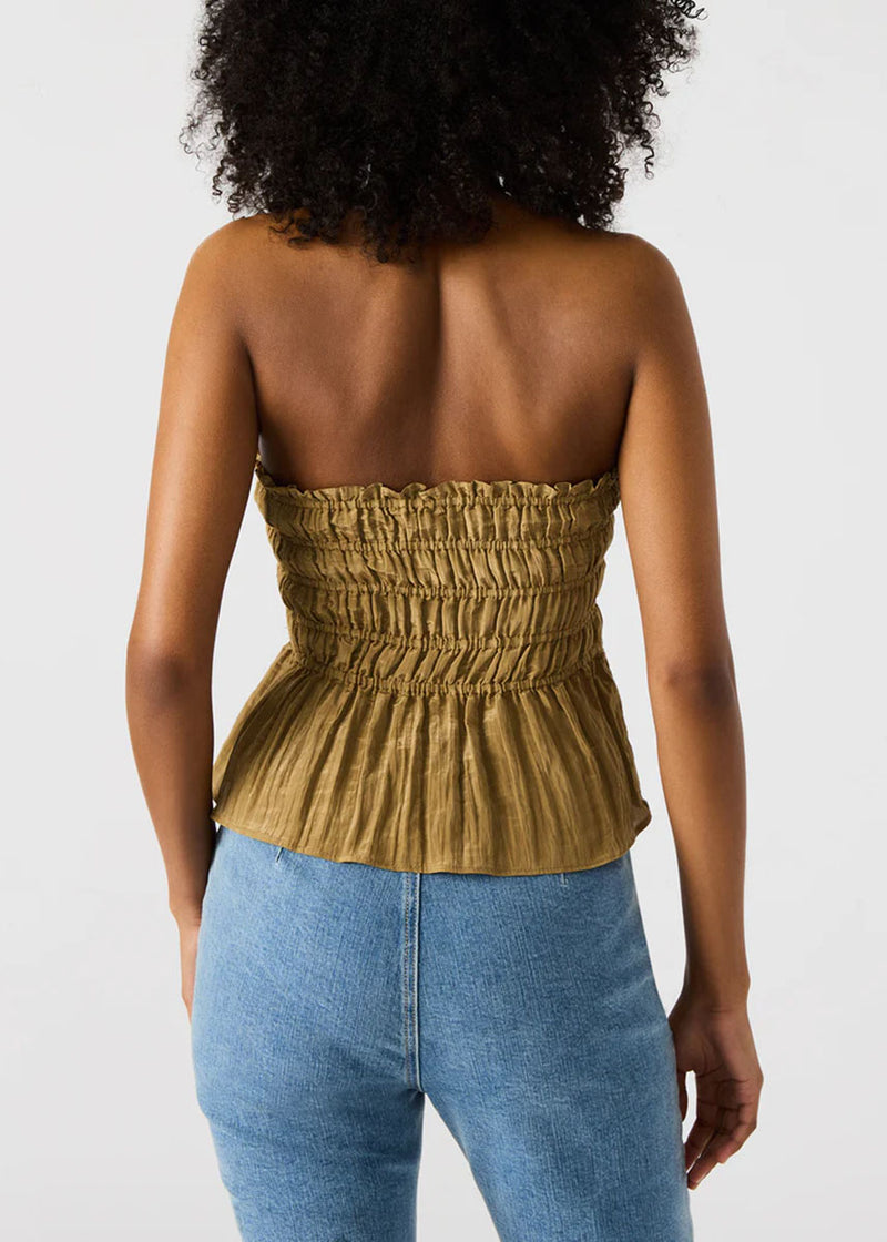 Cambria Top - Deep Olive