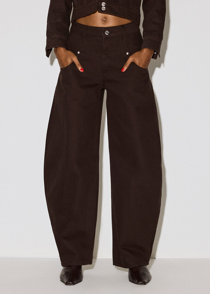 The Tribeca Jean - Espresso