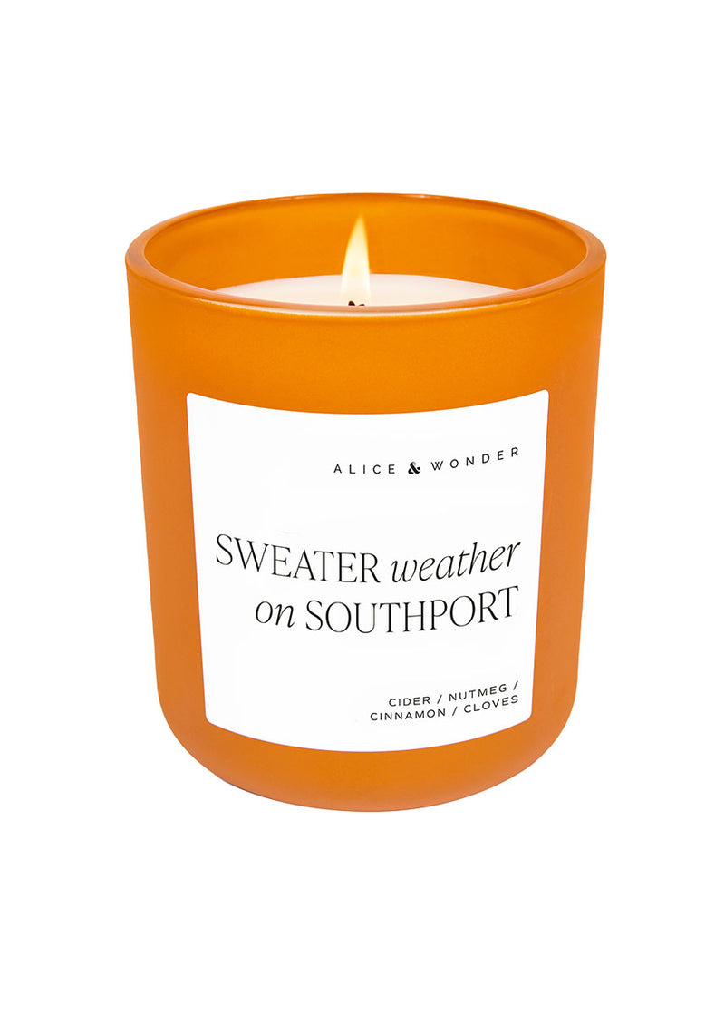 Sweater Weather On Southport Soy Candle - 15oz