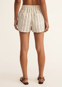 Summerland Stripe Short - Sea Salt