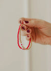 Gold-Filled Beaded Heart Bracelet