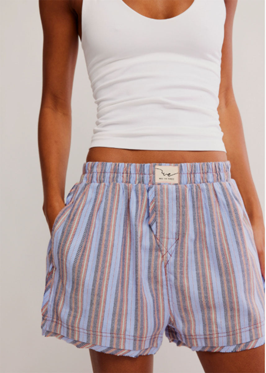 Day To Day Flannel Boxer - Blue Combo