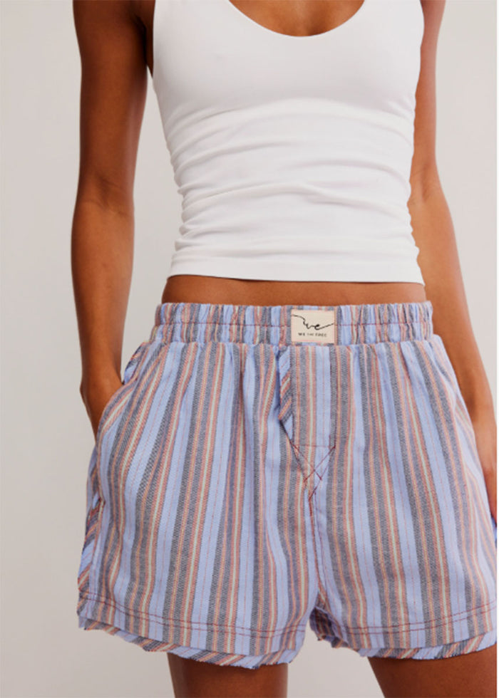 Day To Day Flannel Boxer - Blue Combo
