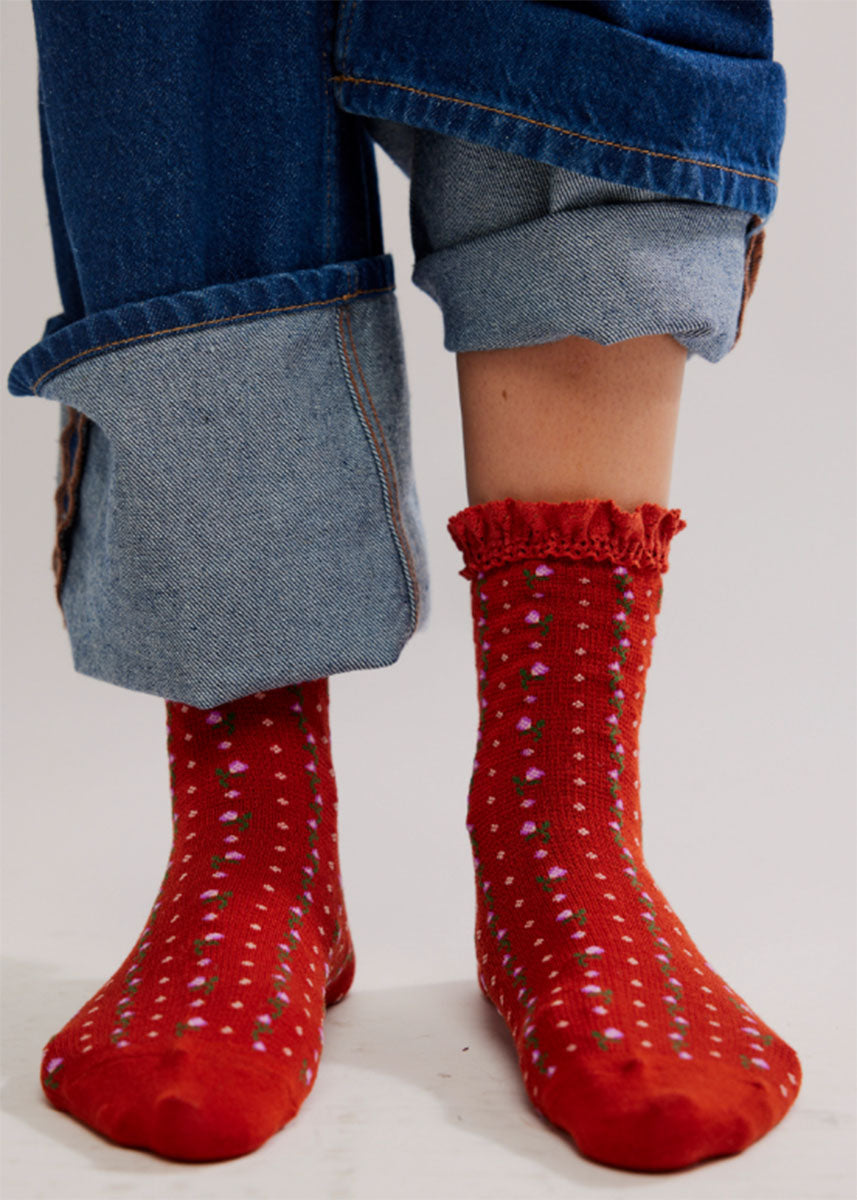 Ruffle Socks (3 Pack) - Merry & Bright