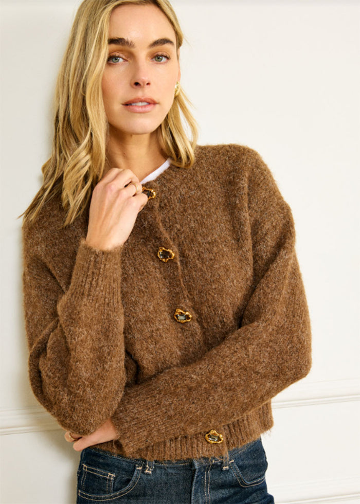 Morgan Cardigan - Brown