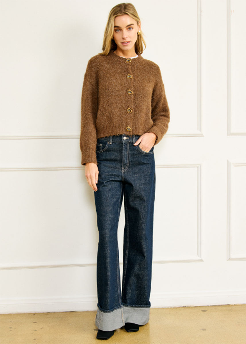 Morgan Cardigan - Brown
