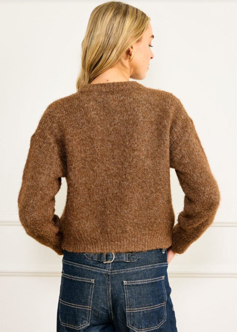 Morgan Cardigan - Brown