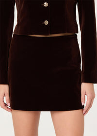 Vox Mini Skirt - Dark Brown