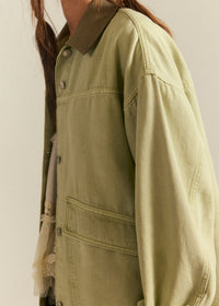 Lemon Denim Jacket - Washed Sage