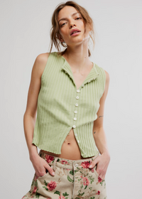Tilly Vest - Weeping Willow