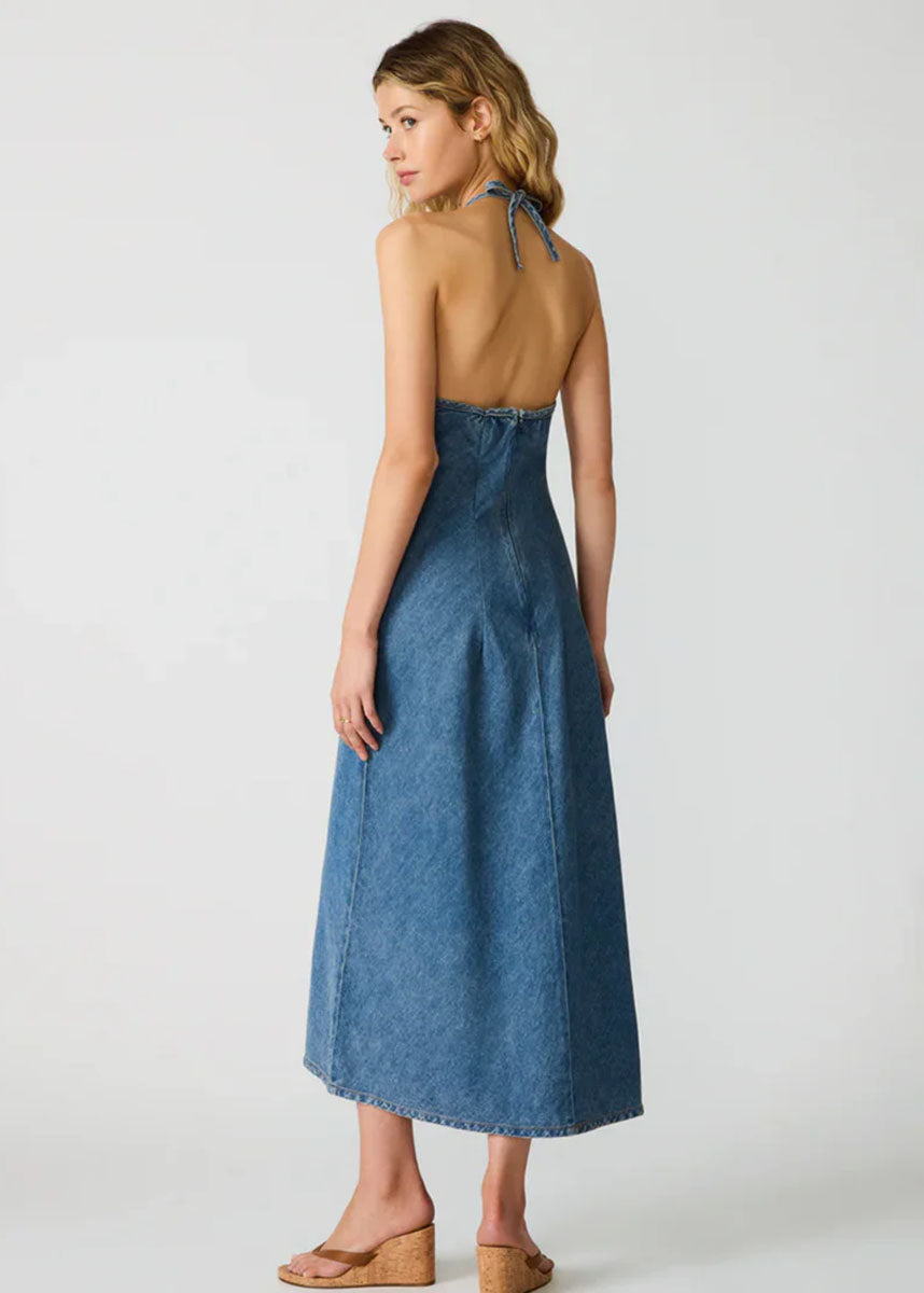Vilma Dress - Blue Heather