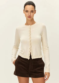 Juliette Corduroy Shorts - Chocolate