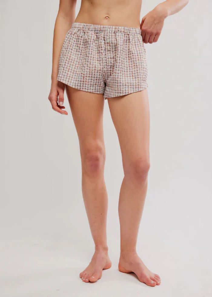 Cross My Heart Boxer - Ivory Combo