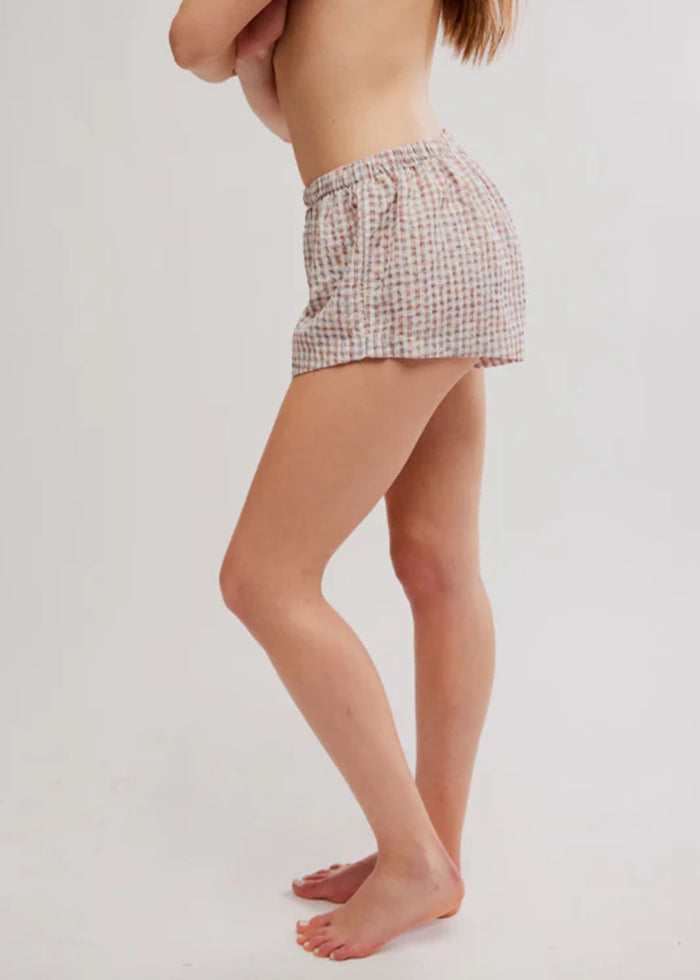 Cross My Heart Boxer - Ivory Combo