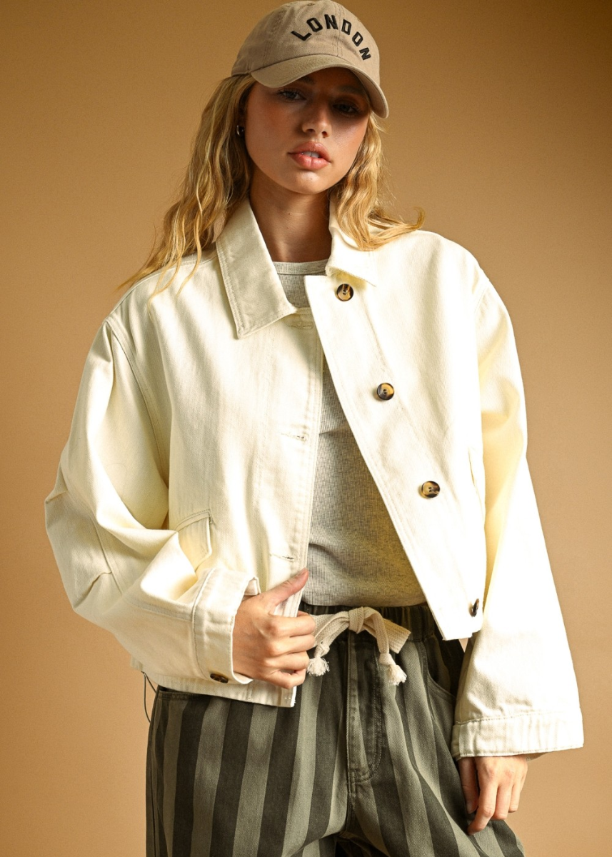 Simonne Jacket - Ecru