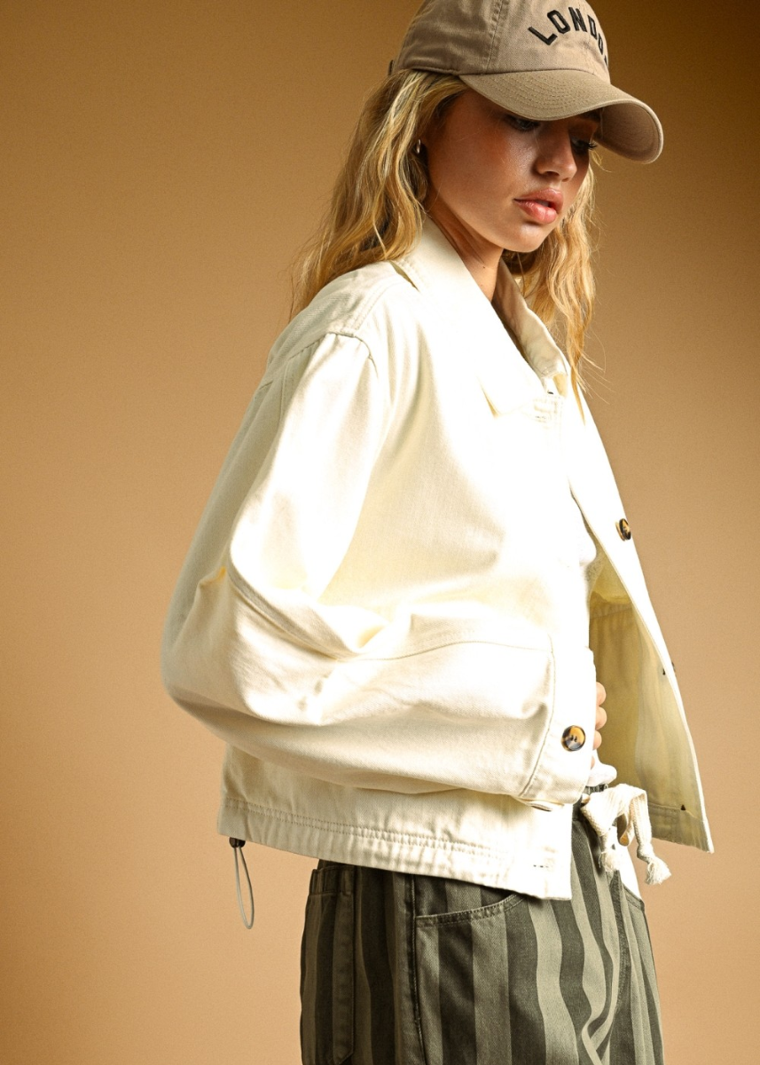 Simonne Jacket - Ecru