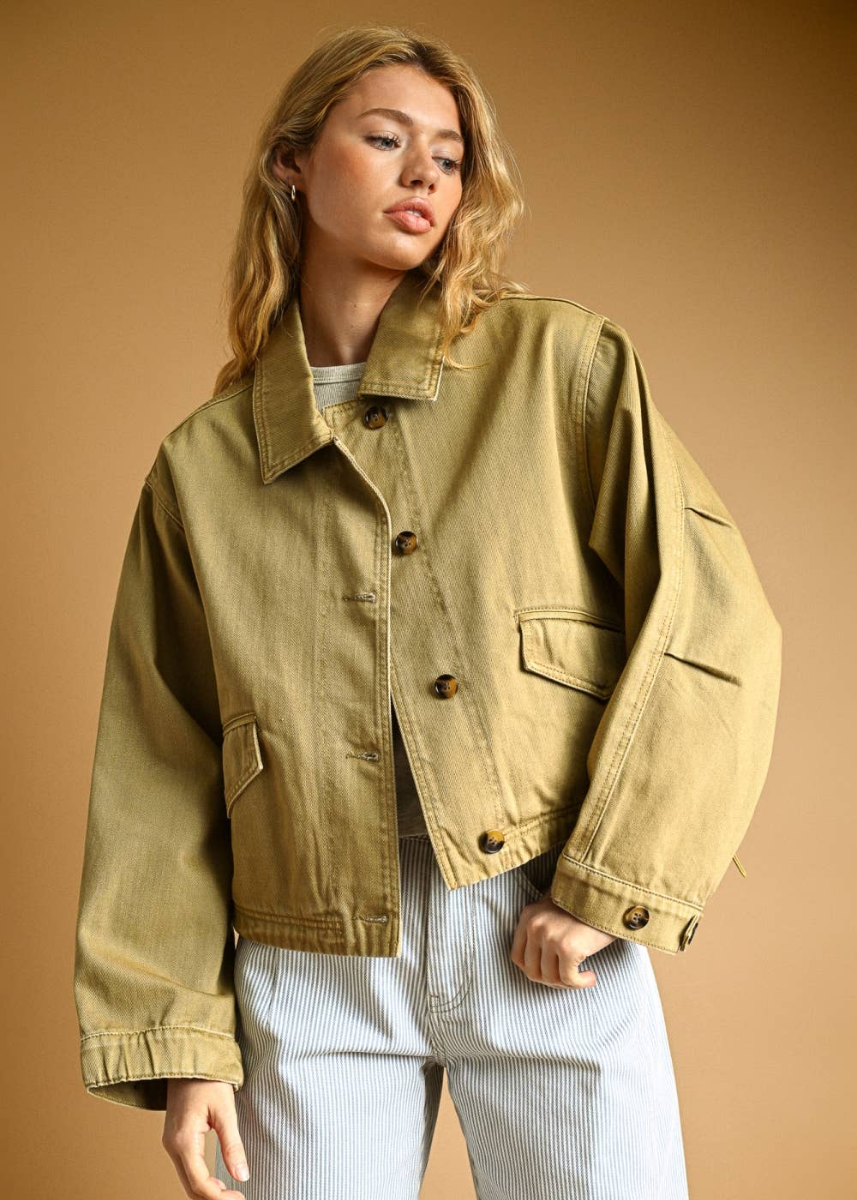 Simonne Jacket - Olive