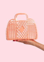 Small Retro Basket - Peach