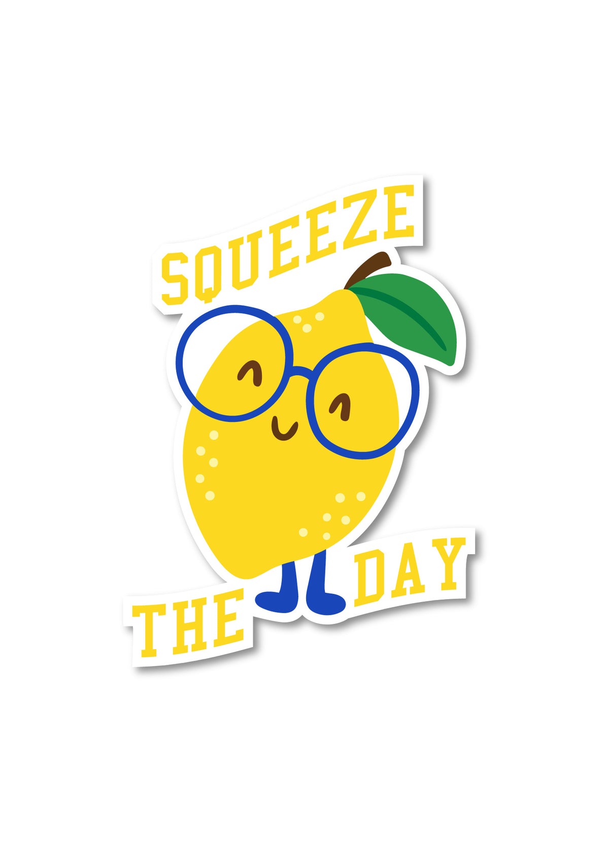 Squeeze The Day Sticker