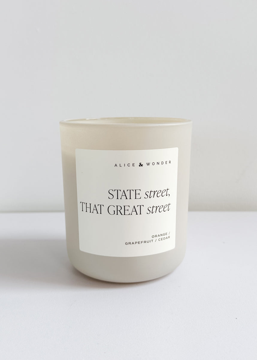 State Street, That Great Street Soy Candle – 15oz