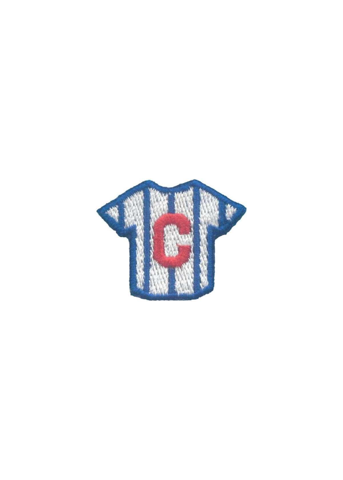 Striped Jersey Patch - Blue & Red