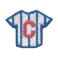 Striped Jersey Patch - Blue & Red