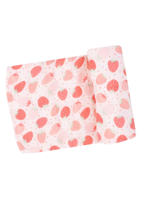 Swaddle Blanket - Strawberry Bliss