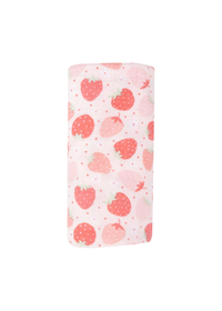 Swaddle Blanket - Strawberry Bliss
