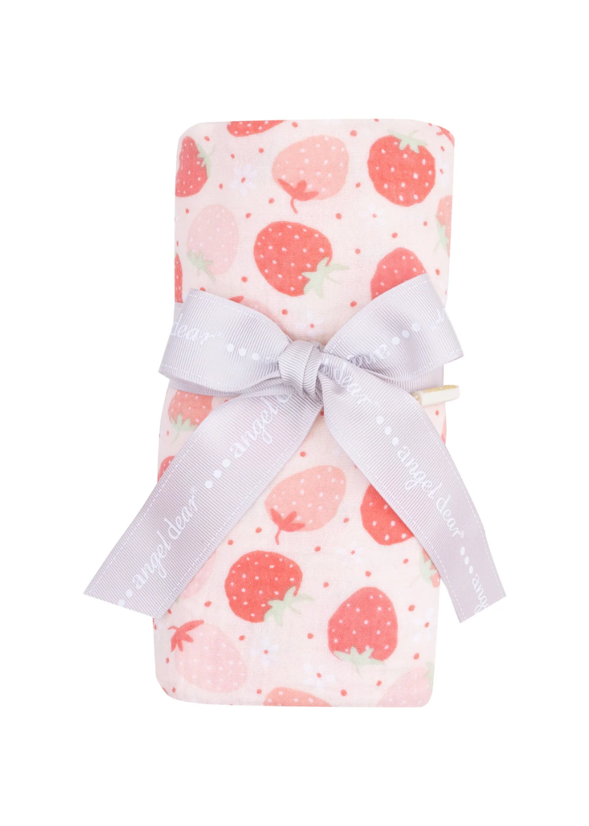 Swaddle Blanket - Strawberry Bliss