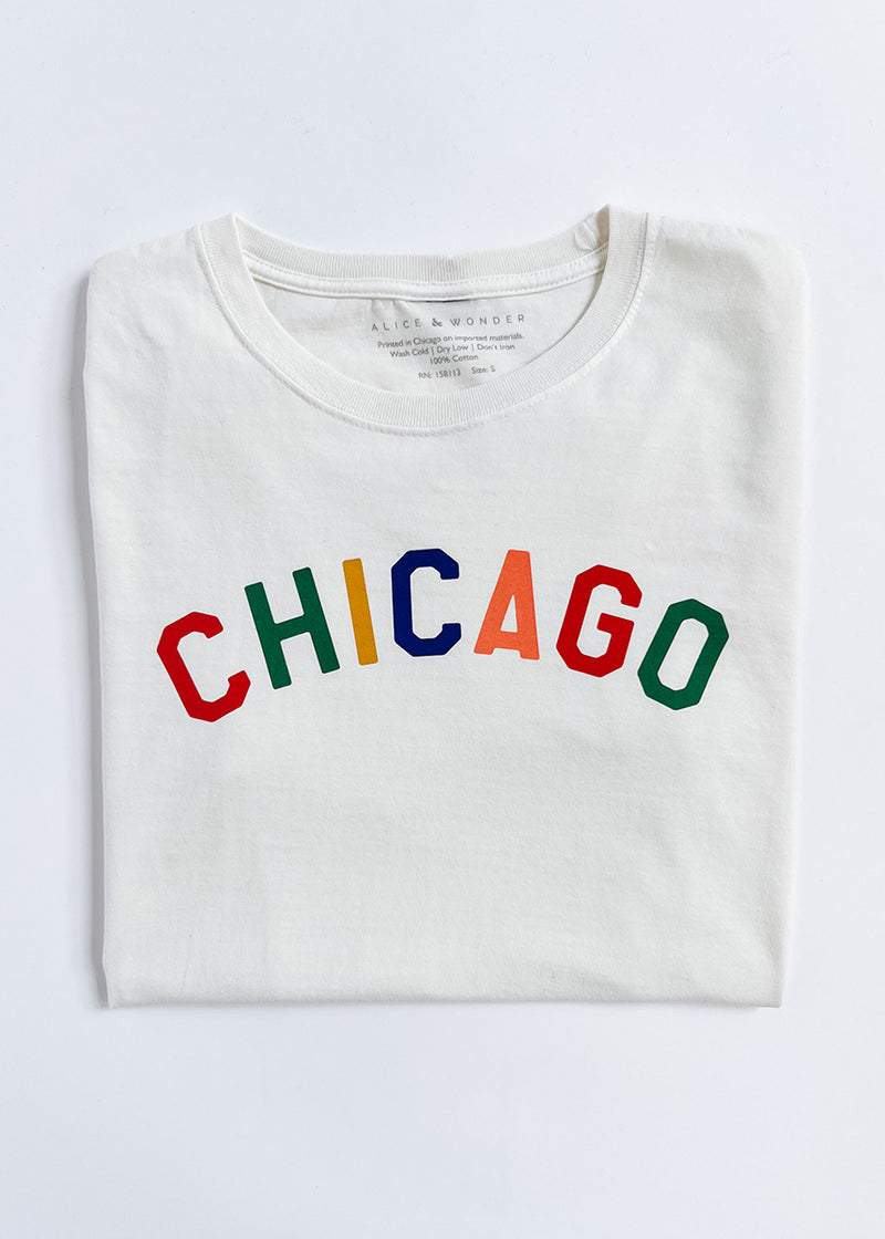 Sweet Home Chicago Tee - Vintage White
