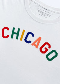 Sweet Home Chicago Tee - Vintage White
