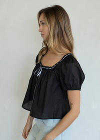 Luna Blouse - Black