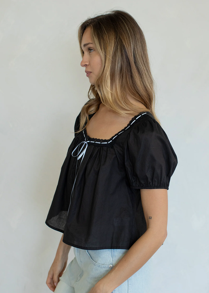 Luna Blouse - Black