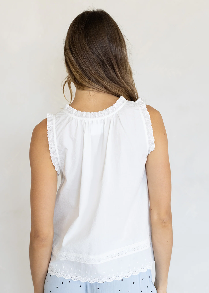 Clover Blouse - White