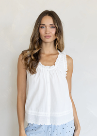 Clover Blouse - White