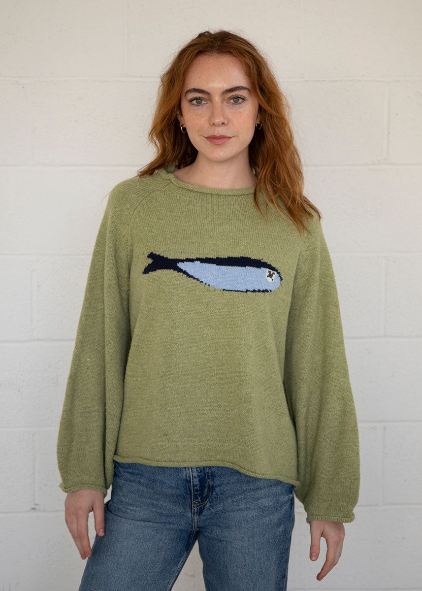Doris Sardine Sweater - Olive
