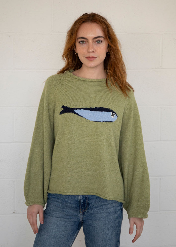Doris Sardine Sweater - Olive
