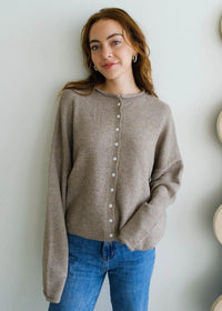 Piper Cardigan - Mocha