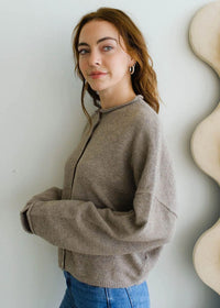 Piper Cardigan - Mocha
