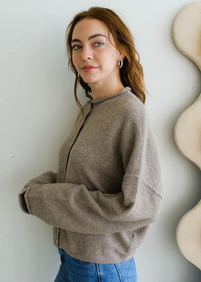 Piper Cardigan - Mocha