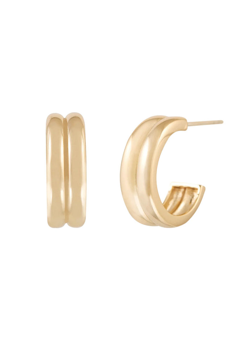 Marilou Earrings - Gold