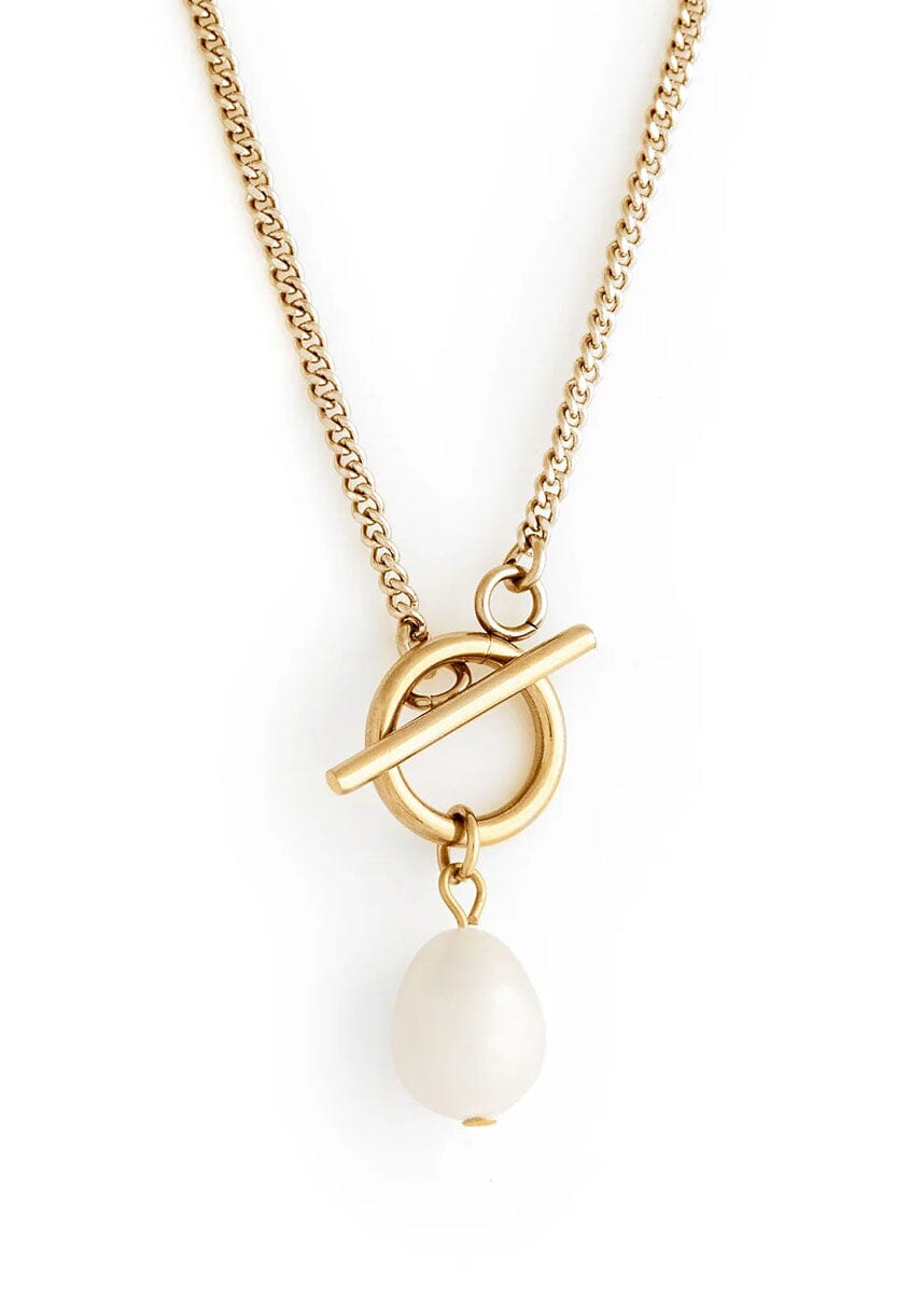 Freshwater Necklace - Gold