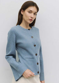 The Tyler Cardigan - Blue