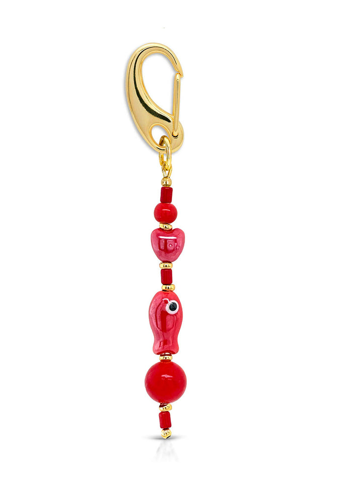 Superstition Ceramic Bag Charm