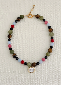 Liv Bezel Necklace