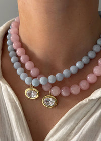 Naples Necklace - Light Blue