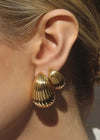Dani Petite Teardrop Studs - Gold